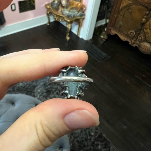 Bloodmilk Easeful Death Coffin ring size 5 - Picture 6 of 7